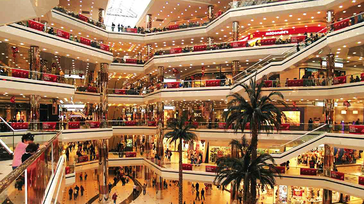 مراکز خرید در شهر وان